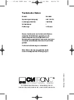 Preview for 50 page of Clatronic KA 2689 Instruction Manual & Guarantee