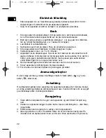 Предварительный просмотр 22 страницы Clatronic KA 2740 Instruction Manual