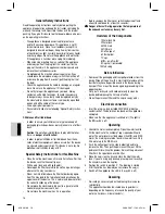 Предварительный просмотр 18 страницы Clatronic KA 3186 Instruction Manual