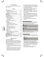 Предварительный просмотр 36 страницы Clatronic KM 3421 Instruction Manual