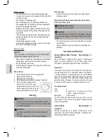 Предварительный просмотр 40 страницы Clatronic KM 3421 Instruction Manual