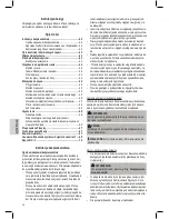 Предварительный просмотр 42 страницы Clatronic KM 3421 Instruction Manual