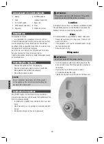 Preview for 36 page of Clatronic LB 3212 Instructions Manual