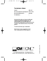 Preview for 52 page of Clatronic MB 2793 Instruction Manual & Guarantee