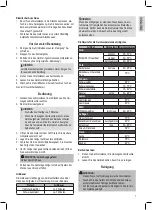 Preview for 7 page of Clatronic MG 3519 Instruction Manual