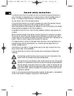 Preview for 8 page of Clatronic MRC 498 DT Instruction Manual