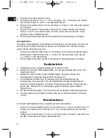 Preview for 6 page of Clatronic MRC 529 RC Instruction Manual