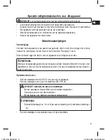 Preview for 9 page of Clatronic MS 3230 Instruction Manual & Guarantee