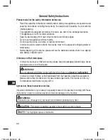 Предварительный просмотр 38 страницы Clatronic MS 3230 Instruction Manual & Guarantee