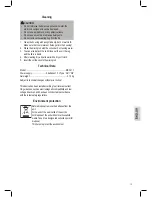 Предварительный просмотр 15 страницы Clatronic MS 3417 Instruction Manual