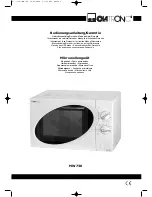 Clatronic MW 736 Instruction Manual preview