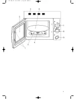 Предварительный просмотр 3 страницы Clatronic MW 736 Instruction Manual