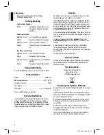 Предварительный просмотр 6 страницы Clatronic MWA 3101 Instruction Manual