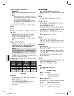 Предварительный просмотр 26 страницы Clatronic MWA 3101 Instruction Manual