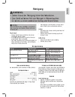 Предварительный просмотр 7 страницы Clatronic MWA 3540 Instruction Manual