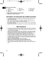 Предварительный просмотр 36 страницы Clatronic MWG 722 Instruction Manual