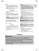 Preview for 7 page of Clatronic PM 3622 Operating Instructions Manual