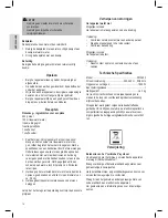 Preview for 14 page of Clatronic PM 3622 Operating Instructions Manual