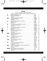 Preview for 2 page of Clatronic PO 2790 Instruction Manual & Guarantee