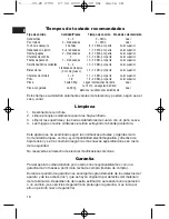 Preview for 18 page of Clatronic PO 2790 Instruction Manual & Guarantee