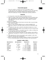 Preview for 41 page of Clatronic PO 2790 Instruction Manual & Guarantee