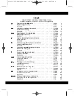 Предварительный просмотр 2 страницы Clatronic PW 2624 FA Instruction Manual