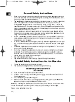 Предварительный просмотр 24 страницы Clatronic PW 2863 Instruction Manual