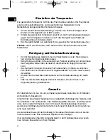 Preview for 4 page of Clatronic RA 2801 Instruction Manual & Guarantee