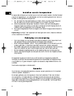 Preview for 8 page of Clatronic RA 2801 Instruction Manual & Guarantee