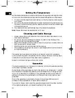 Preview for 24 page of Clatronic RA 2801 Instruction Manual & Guarantee