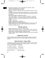 Preview for 36 page of Clatronic RA 2801 Instruction Manual & Guarantee