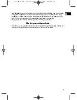 Предварительный просмотр 11 страницы Clatronic RB 2768 Instruction Manual