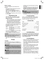 Предварительный просмотр 3 страницы Clatronic SM 3282 Instruction Manual