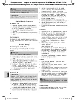 Предварительный просмотр 34 страницы Clatronic ST/WA 3170 Instruction Manual