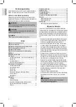 Предварительный просмотр 4 страницы Clatronic TAM 3688 Instruction Manual