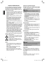 Предварительный просмотр 6 страницы Clatronic TR 746 Instruction Manual & Guarantee