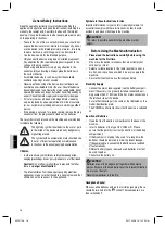 Предварительный просмотр 16 страницы Clatronic TR 746 Instruction Manual & Guarantee