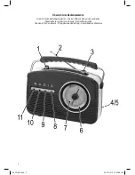 Предварительный просмотр 3 страницы Clatronic TR 825 Instruction Manual