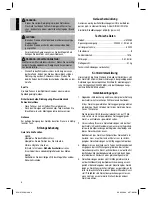 Предварительный просмотр 6 страницы Clatronic UM 3284 Instruction Manual