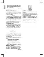 Предварительный просмотр 8 страницы Clatronic VL 3603 S Instruction Manual