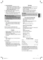 Предварительный просмотр 9 страницы Clatronic WKS 3070 Instruction Manual