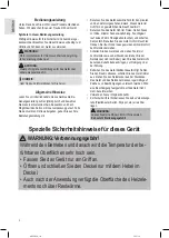 Preview for 2 page of Clatronic WKS 3744 G Instruction Manual