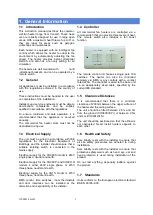 Предварительный просмотр 2 страницы Claudgen CH06CPi Installation And Operating Manual