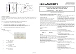 Claudgen HE7237 Installation, Operation And Maintenance Instructions предпросмотр