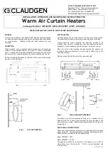 Предварительный просмотр 1 страницы Claudgen HE7402RF Installation, Operation And Maintenance Instructions