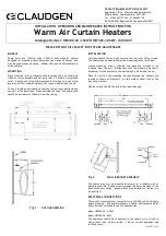 Claudgen HE8320-30 Installation, Operation And Maintenance Instructions preview