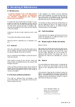 Preview for 8 page of Claudgen RAC1509 Installation And Operating Manual