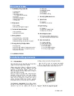 Предварительный просмотр 2 страницы Claudgen ScreenZone HE8360 Installation And Operating Manual