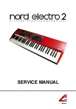 Preview for 1 page of Clavia Nord Electro 2 Service Manual