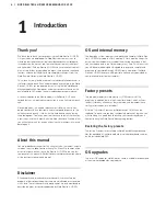 Preview for 4 page of Clavia Nord Electro 4 SW User Manual